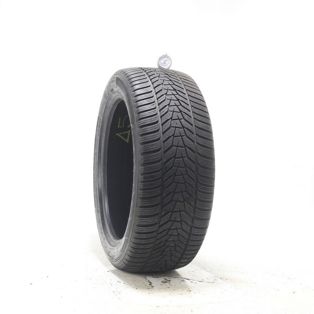 Set of (2) Used 255/45R19 Hankook Winter iCept evo3 104W - 9/32 - Image 1