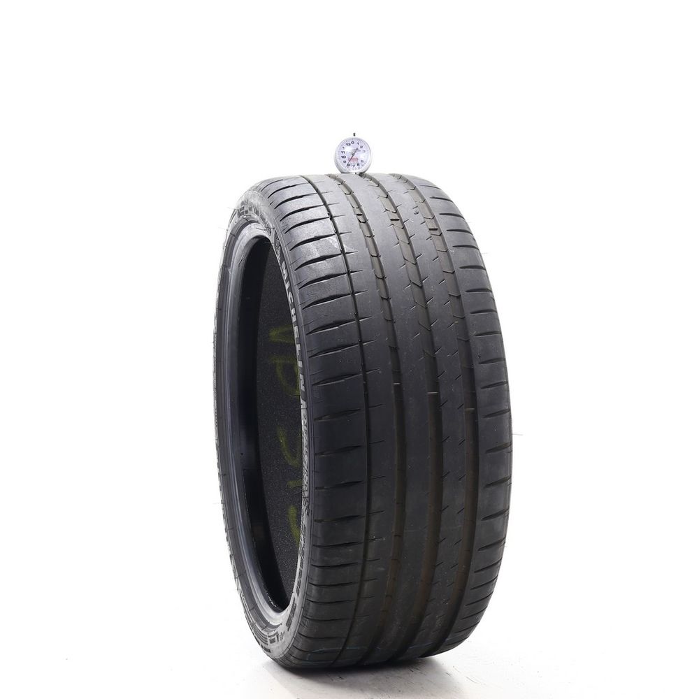 Set of (2) Used 235/35ZR20 Michelin Pilot Sport 4 S TO Acoustic 92Y - 8-9/32 - Image 1