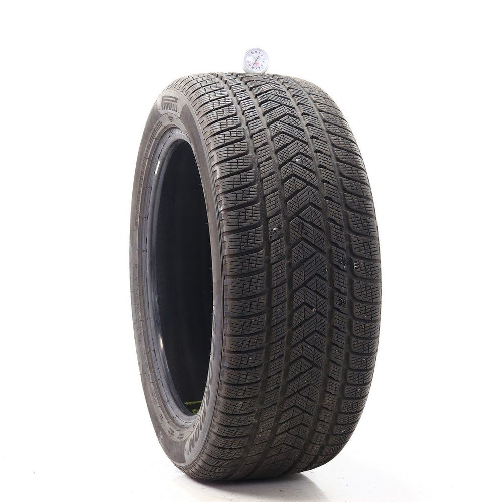 Set of (2) Used 275/45R20 Pirelli Scorpion Winter MO 110V - 7-8.5/32 - Image 4