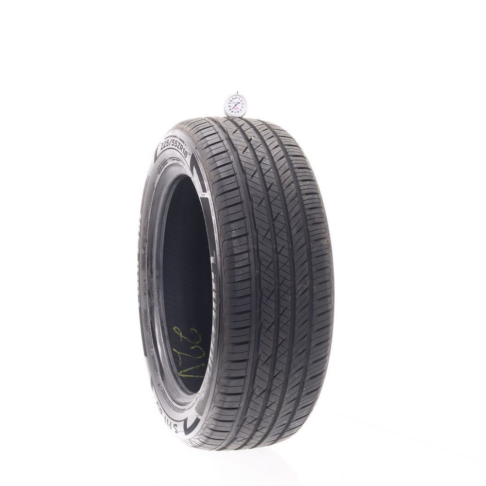 Set of (2) Used 225/55ZR18 Laufenn S Fit AS 98W - 8.5-9/32 - Image 1
