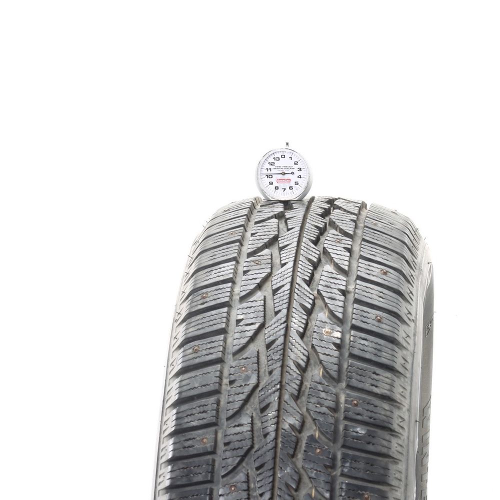 Used 225/60R18 Firestone Winterforce 2 Studded 100S - 10/32 - Image 2