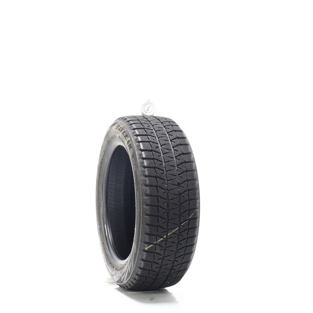 Set of (2) Used 185/55R15 Bridgestone Blizzak WS80 82H - 7.5-8/32 - Image 4