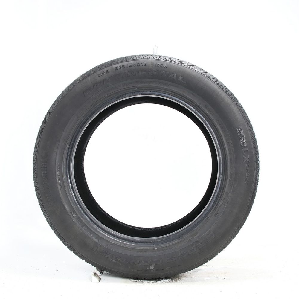 Set of (4) Used 235/60R18 Continental CrossContact LX Sport AO 103H - 5-6/32 - Image 6