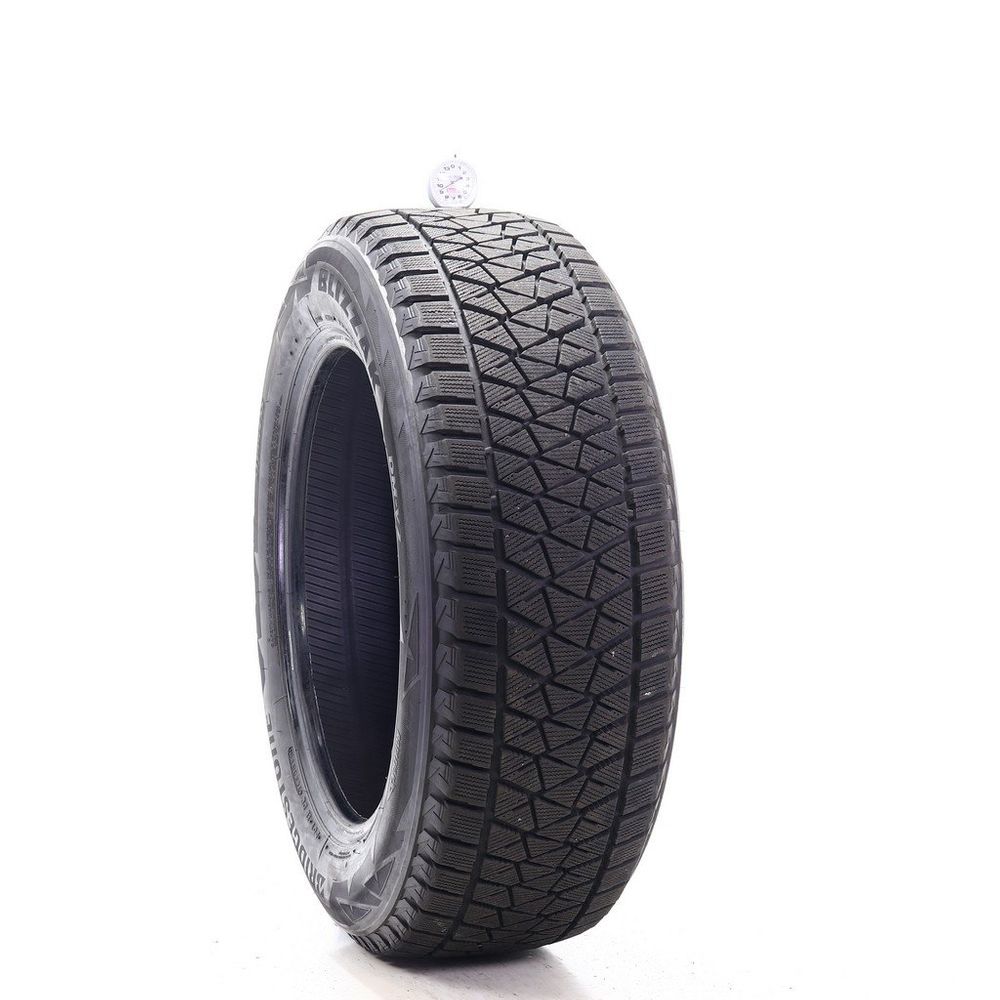 Set of (4) Used 235/60R18 Bridgestone Blizzak DM-V2 107S - 7.5-9/32 - Image 1