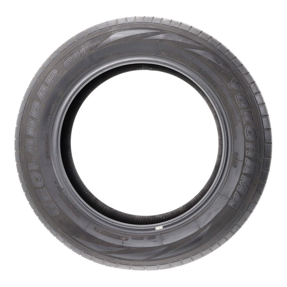 Set of (4) Used P 225/60R17 Yokohama Geolandar G91F 98H - 8-9.5/32 - Image 3