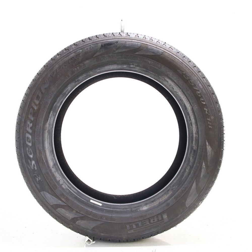 Set of (4) Used 235/60R18 Pirelli Scorpion Verde MOE Run Flat 103H - 6.5-8/32 - Image 6