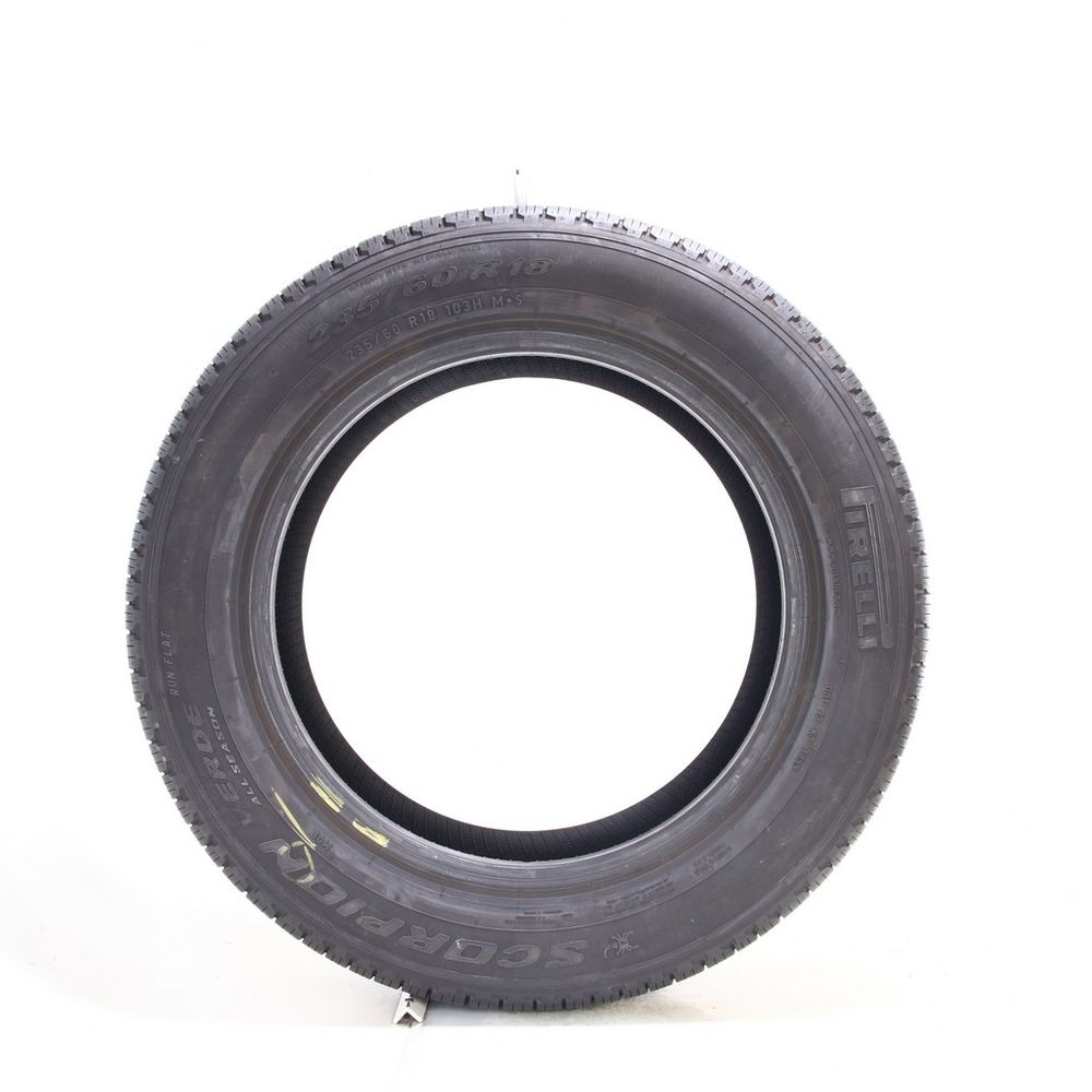 Set of (4) Used 235/60R18 Pirelli Scorpion Verde MOE Run Flat 103H - 6.5-8/32 - Image 9