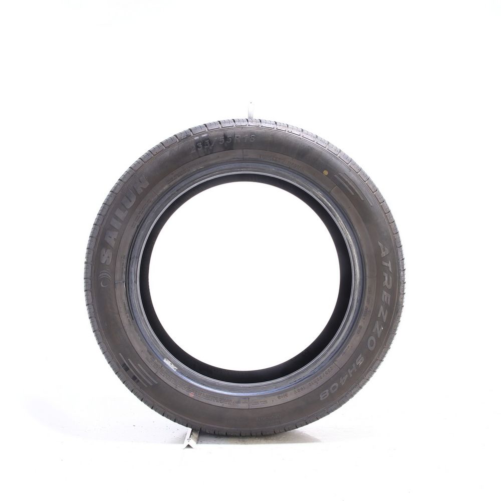Set of (2) Used 235/55R18 Sailun Atrezzo SH408 100V - 7-8/32 - Image 6