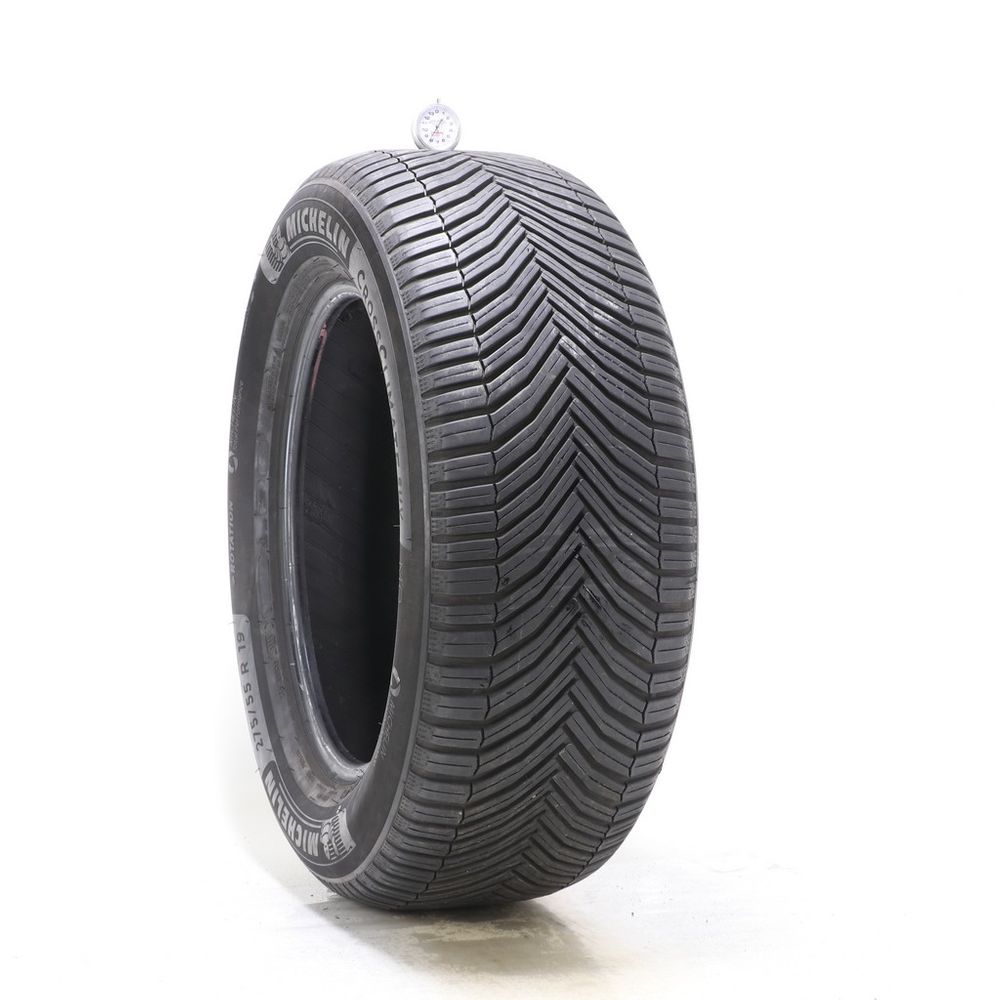 Set of (2) Used 275/55R19 Michelin CrossClimate SUV MO 111V - 7-8/32 - Image 4
