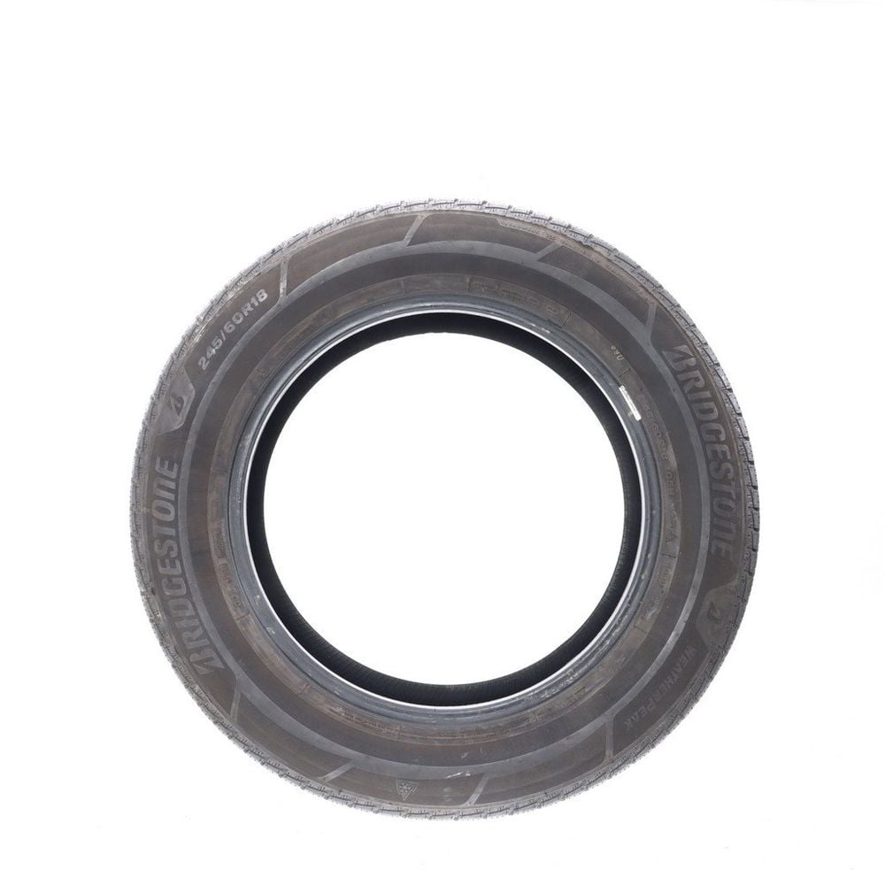 Set of (4) Used 245/60R18 Bridgestone WeatherPeak 105H - 7.5-8.5/32 - Image 6