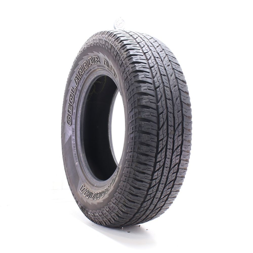 Set of (2) Used 255/75R17 Yokohama Geolandar A/T G015 113T - 7.5-9/32 - Image 4