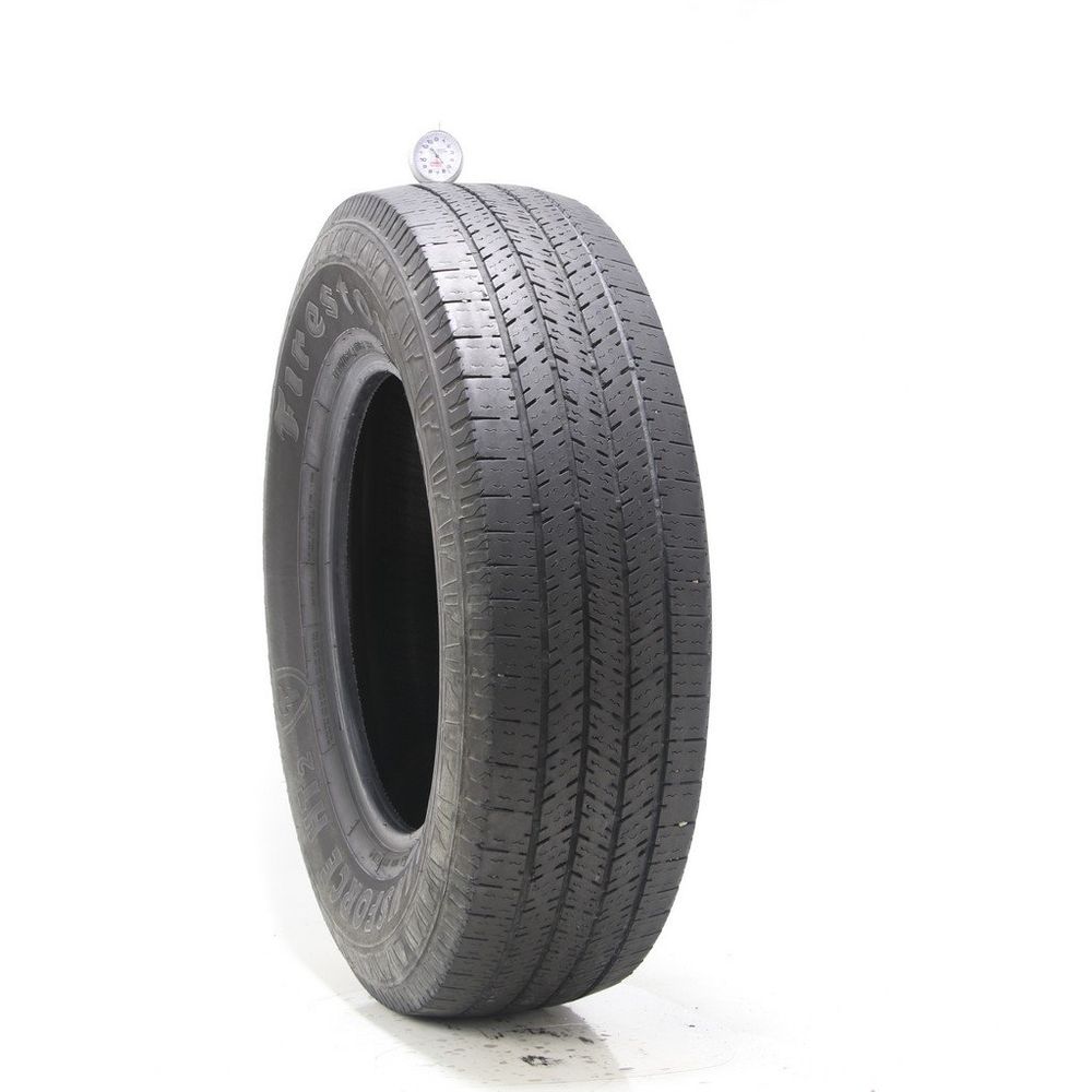 Set of (2) Used LT 245/75R17 Firestone Transforce HT2 121/118R E - 5.5-6/32 - Image 1