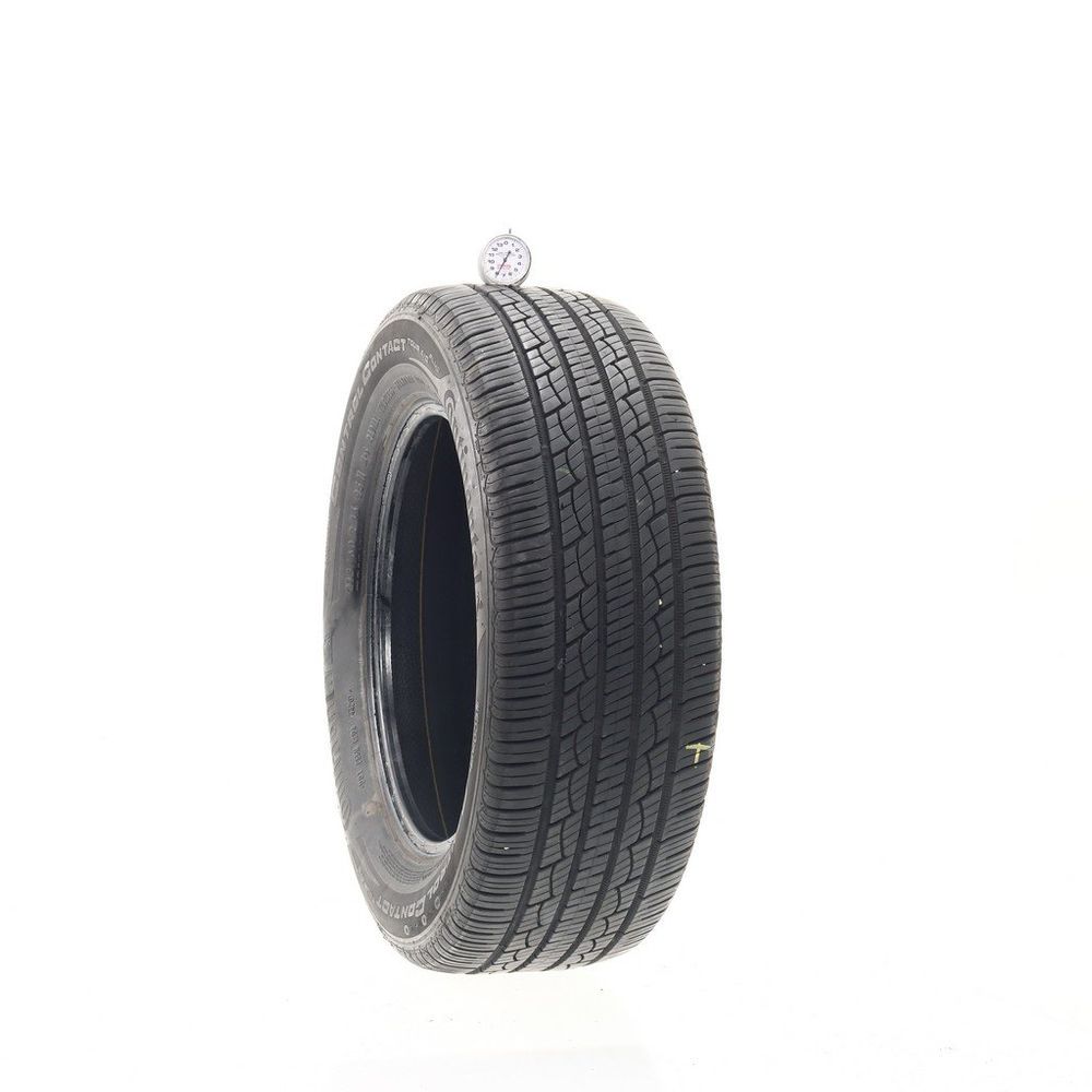 Set of (2) Used 215/60R16 Continental ControlContact Tour A/S Plus 95H - 7.5-8/32 - Image 1