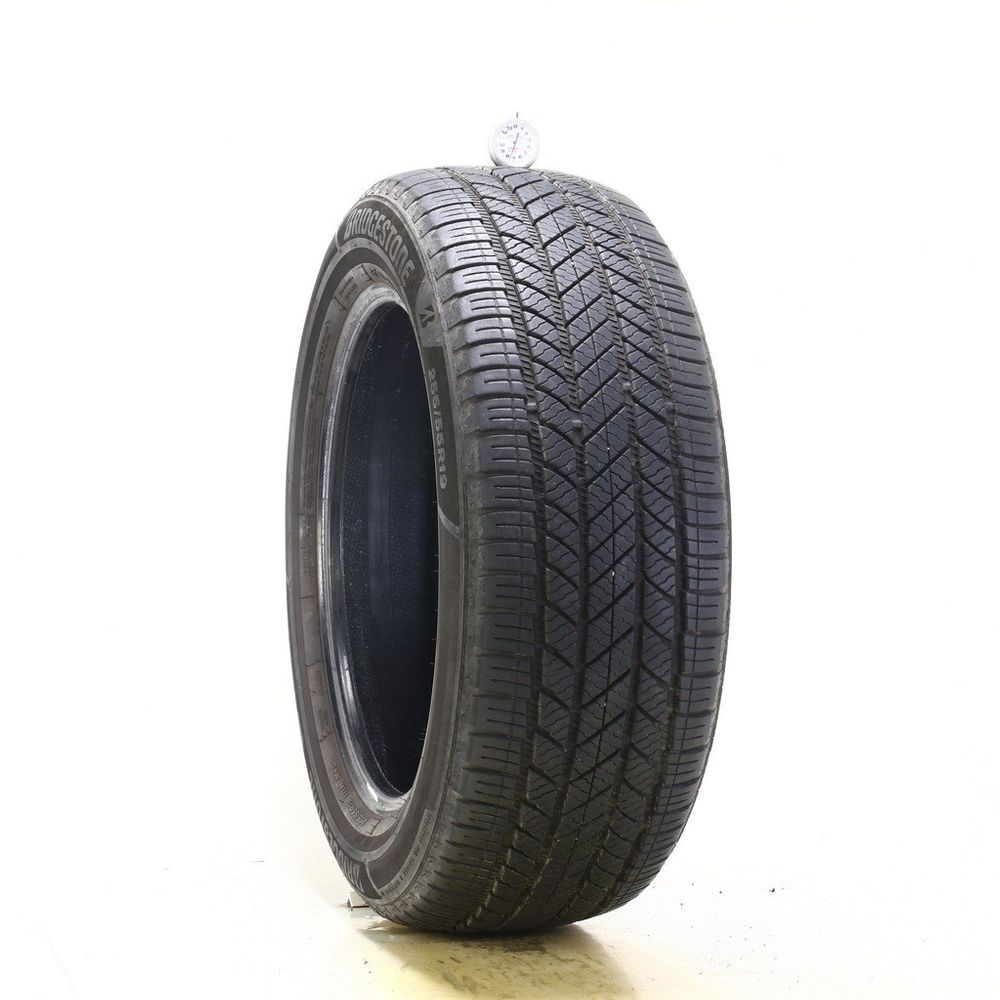 Set of (2) Used 255/55R19 Bridgestone Alenza AS Ultra 111W - 7.5-8.5/32 - Image 1