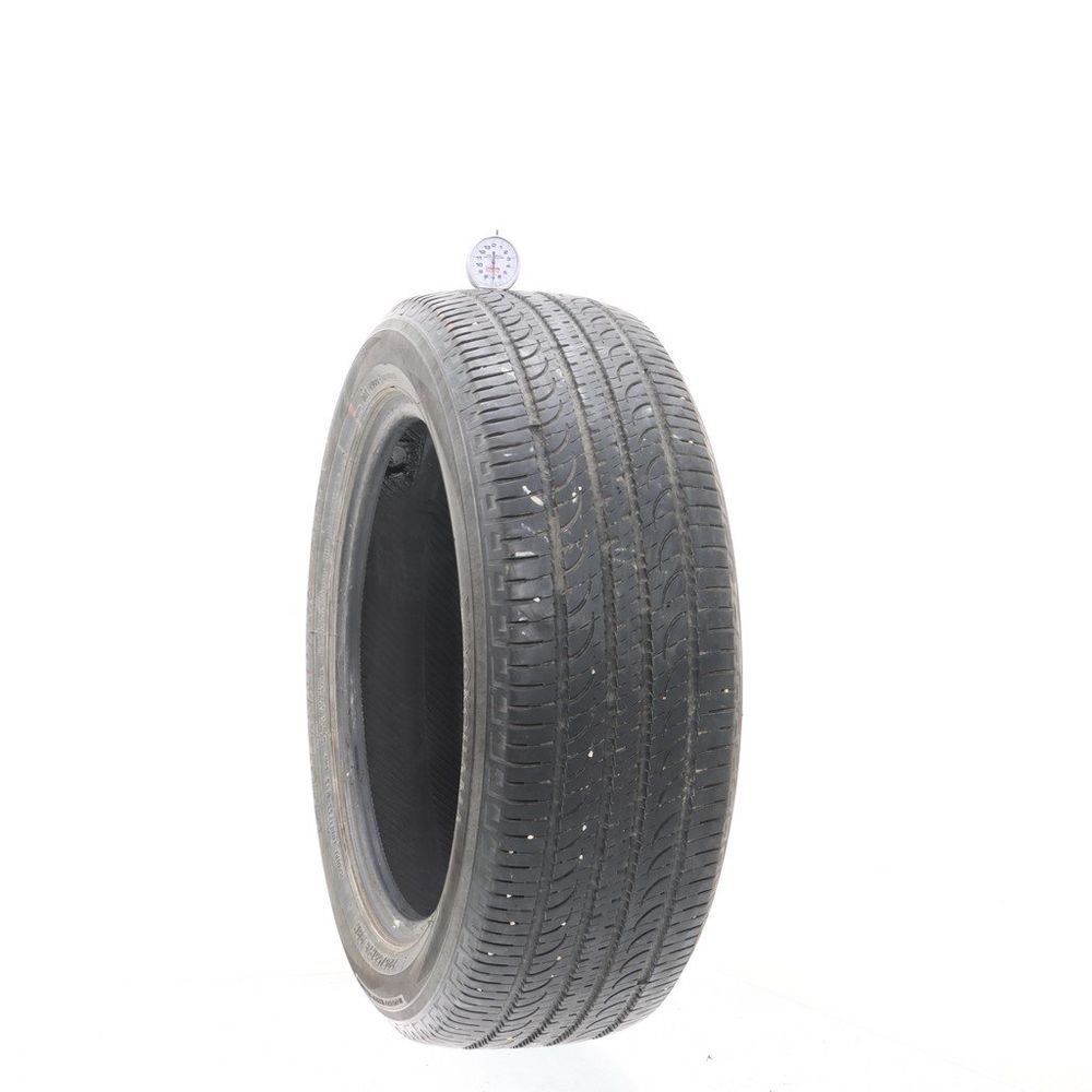 Set of (2) Used 225/55R18 Yokohama Geolandar G055 98H - 7-7.5/32 - Image 1