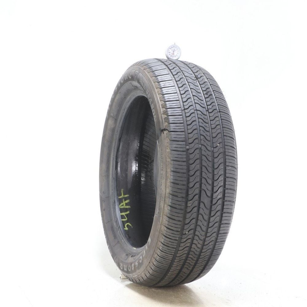 Set of (4) Used 235/55R19 Firestone All Season 101H - 7-8/32 - Image 1
