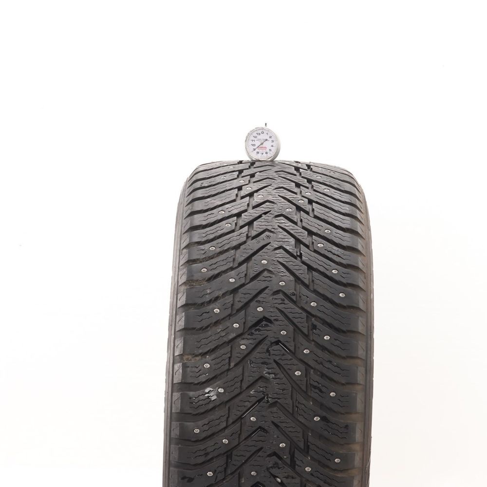 Used 255/55R19 Nokian Hakkapeliitta 8 SUV Studded 111T - 8.5/32 - Image 2