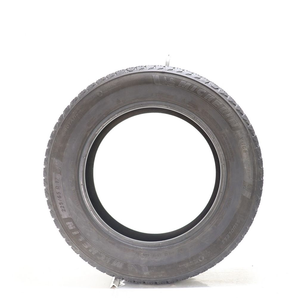 Set of (2) Used 225/65R17 Michelin X-Ice Snow SUV 106T - 6/32 - Image 3