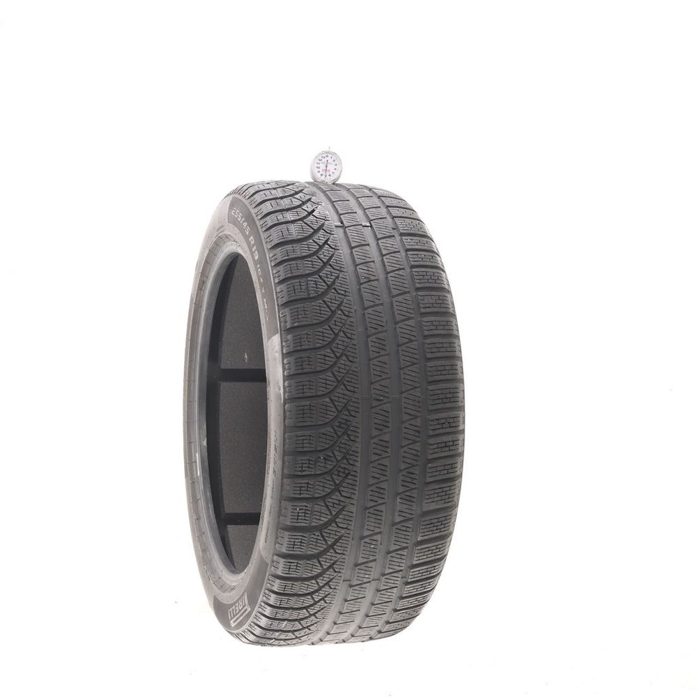 Used 255/45R19 Pirelli P Zero Winter TO Elect PNCS 104V - 7/32 - Image 1
