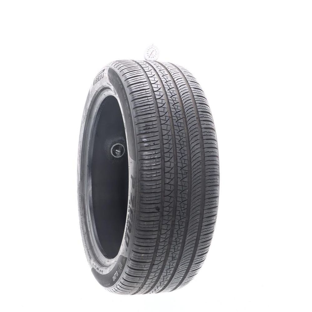 Set of (2) Used 255/45R20 Pirelli P Zero MO ELECT 105H - 8-8.5/32 - Image 1