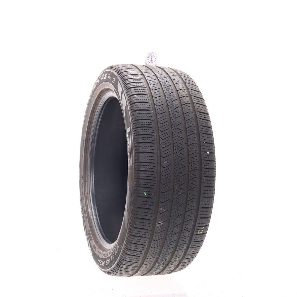 Set of (4) Used 275/45R20 Pirelli Scorpion AS Plus 3 110V - 7-8/32 - Image 1