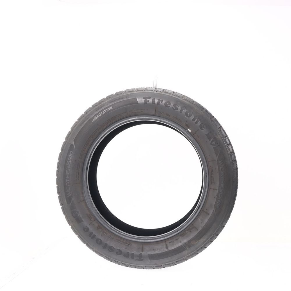 Set of (2) Used 205/60R16 Firestone WeatherGrip 92V - 6.5-7.5/32 - Image 3