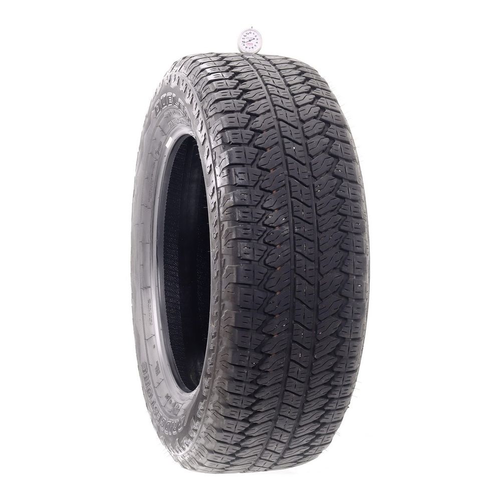 Set of (2) Used 275/60R20 Bridgestone Dueler A/T RH-S 115S - 9.5-10.5/32 - Image 1