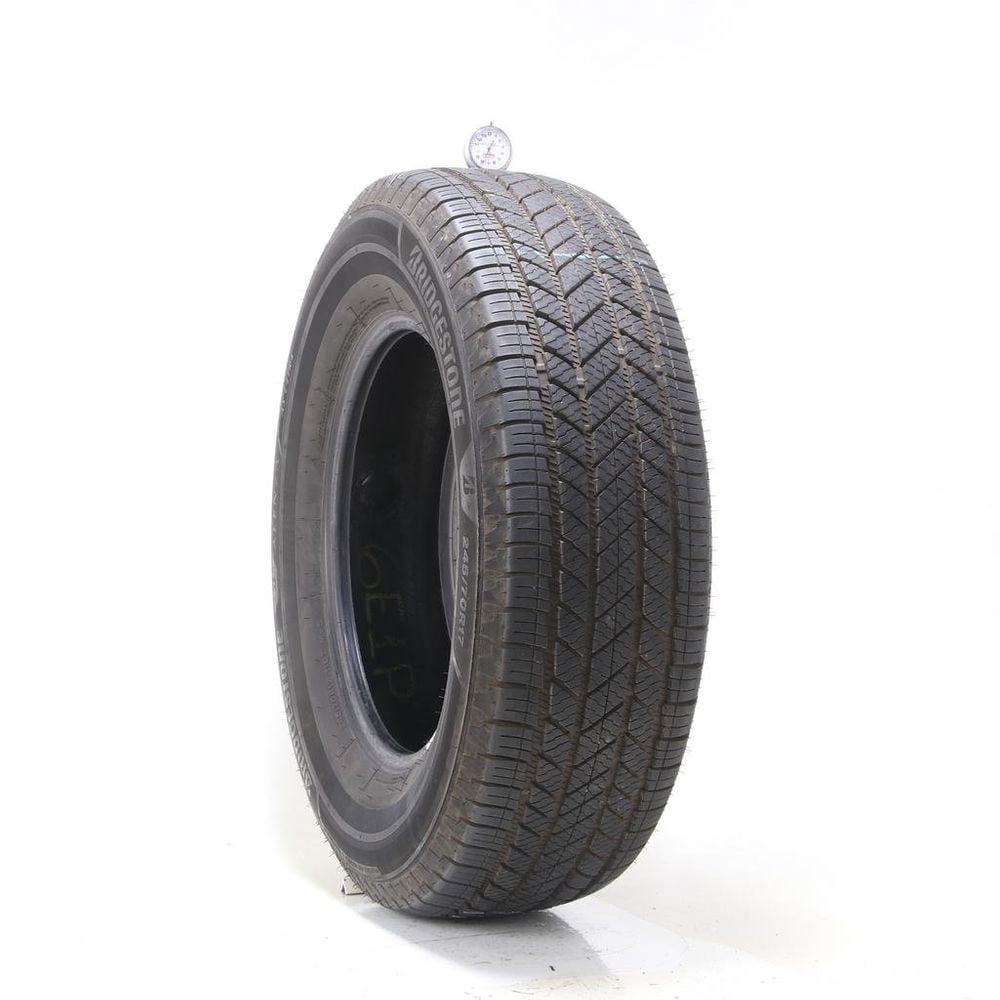 Set of (2) Used 245/70R17 Bridgestone Alenza AS Ultra 110T - 7.5/32 - Image 1