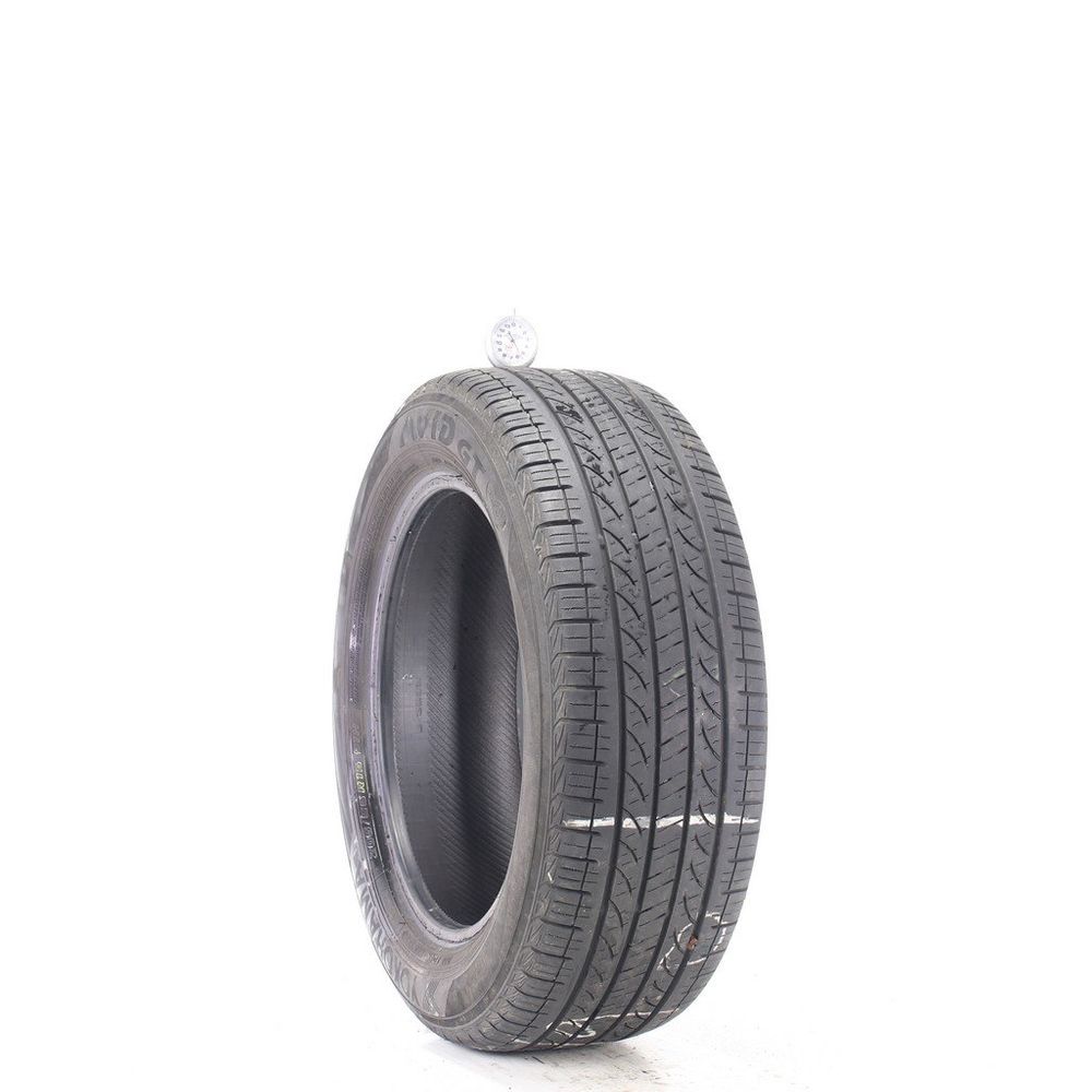 Set of (2) Used 205/55R16 Yokohama Avid GT 91H - 6.5-7/32 - Image 1