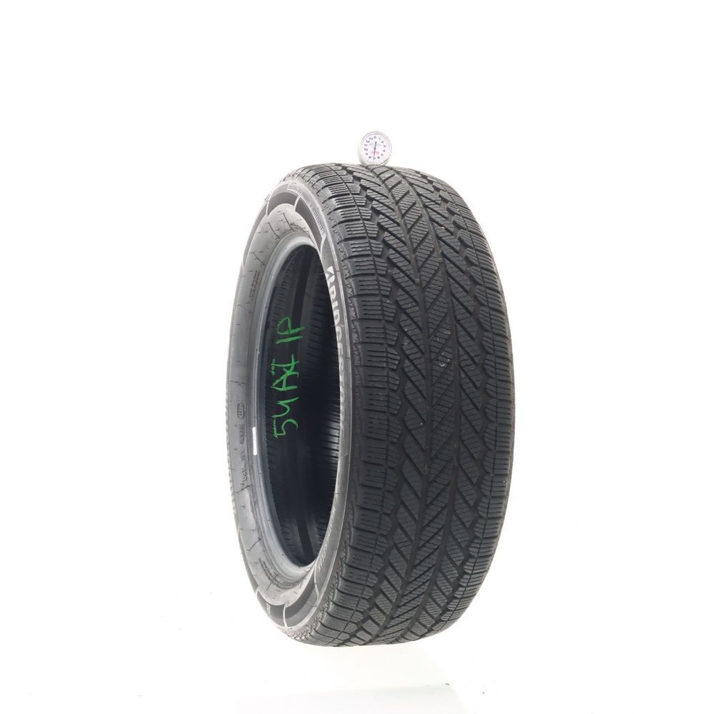 Set of (2) Used 225/55R18 Bridgestone WeatherPeak 98V - 7-8.5/32 - Image 1