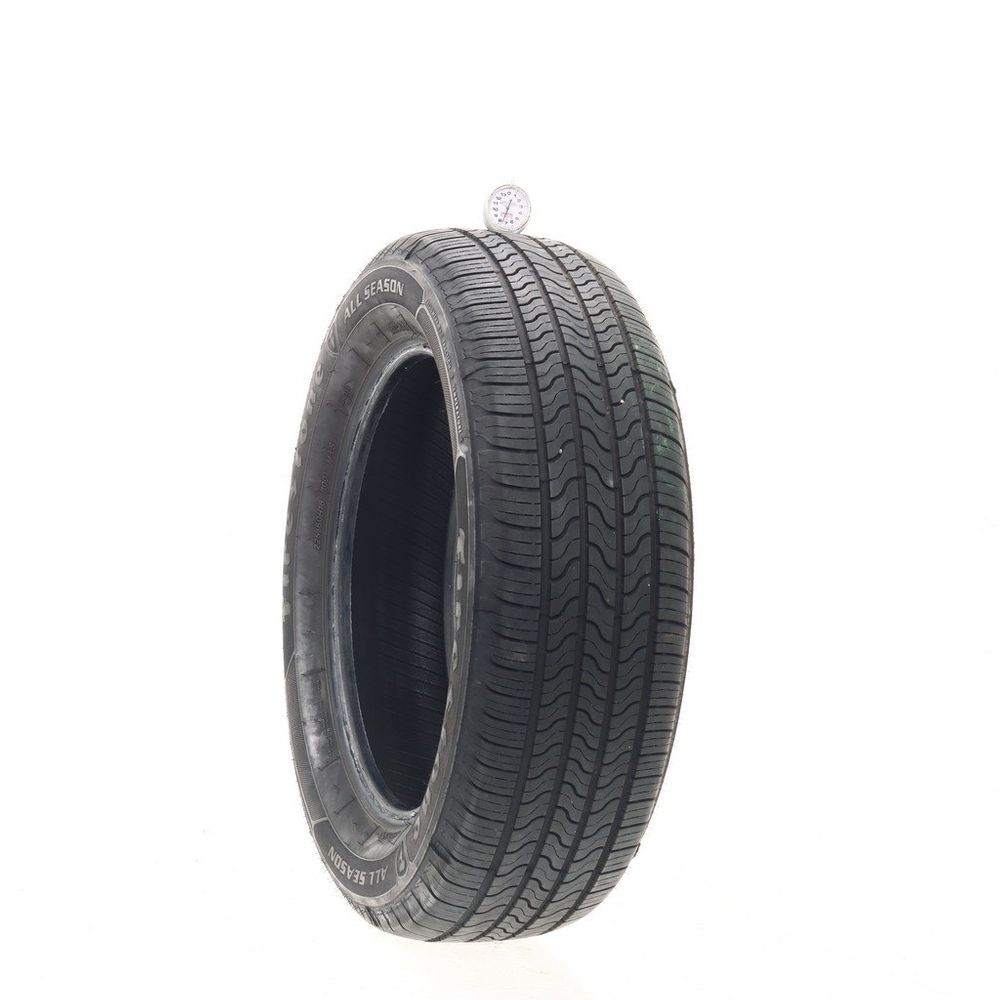 Set of (2) Used 225/60R18 Firestone All Season (Firestone) 100T - 7.5-8.5/32 - Image 1