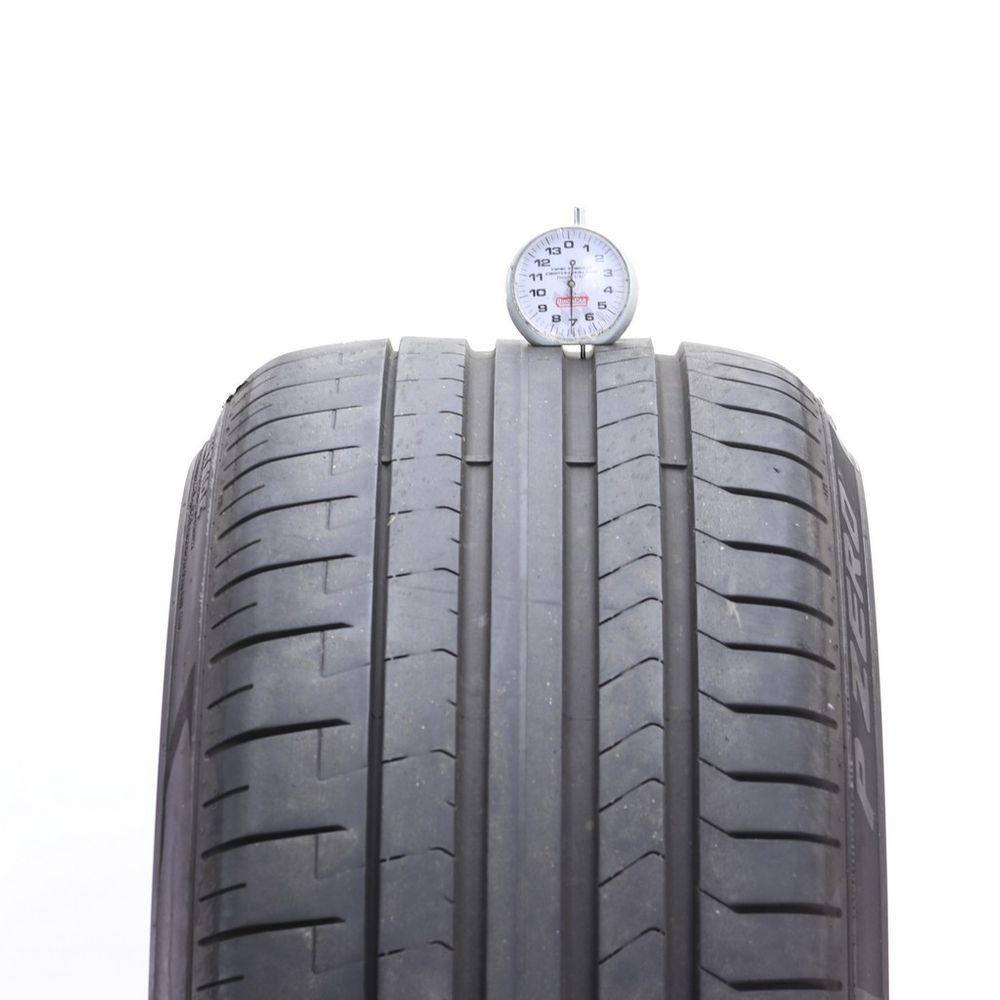 Set of (2) Used 245/35ZR19 Pirelli P Zero PZ4 AO 93Y - 6.5-7/32 - Image 5