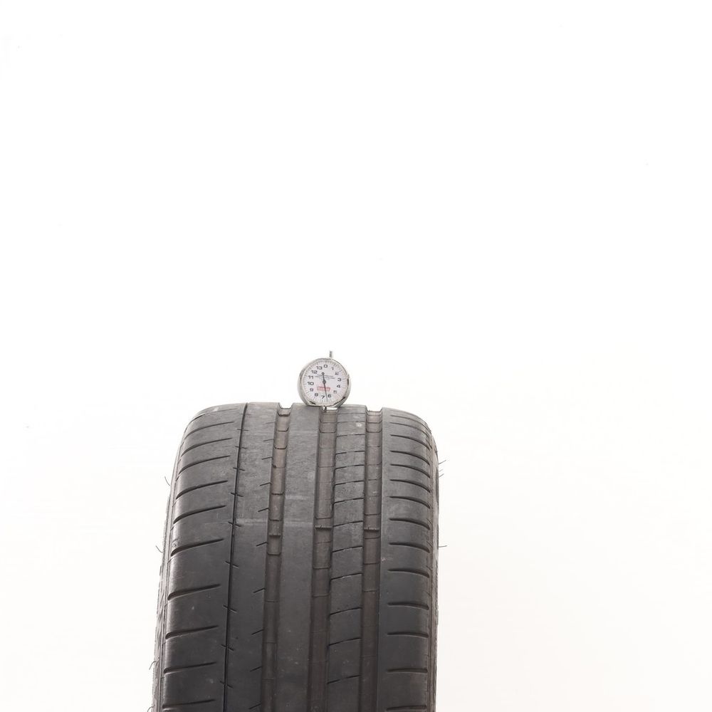 Set of (2) Used 245/40ZR18 Michelin Pilot Super Sport ZP 93Y - 6.5-8/32 - Image 2