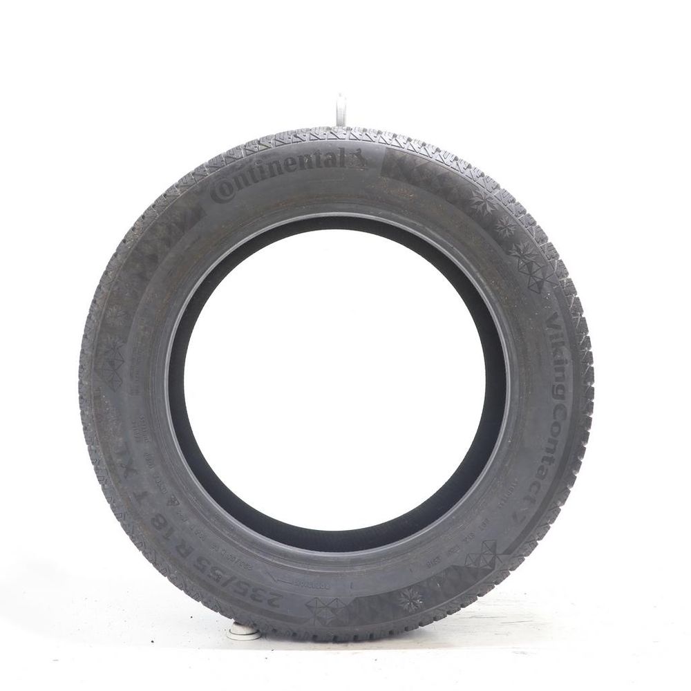 Set of (2) Used 235/55R18 Continental VikingContact 7 104T - 7-8/32 - Image 3