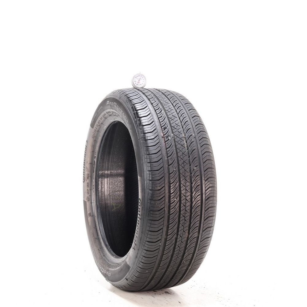 Set of (2) Used 235/50R18 Continental ProContact TX 97V - 8-8.5/32 - Image 1