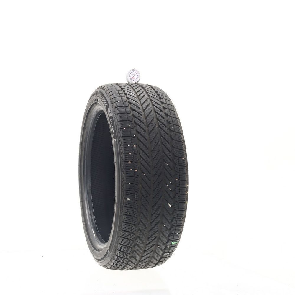 Set of (2) Used 225/45R18 Bridgestone WeatherPeak 95V - 7-8.5/32 - Image 4