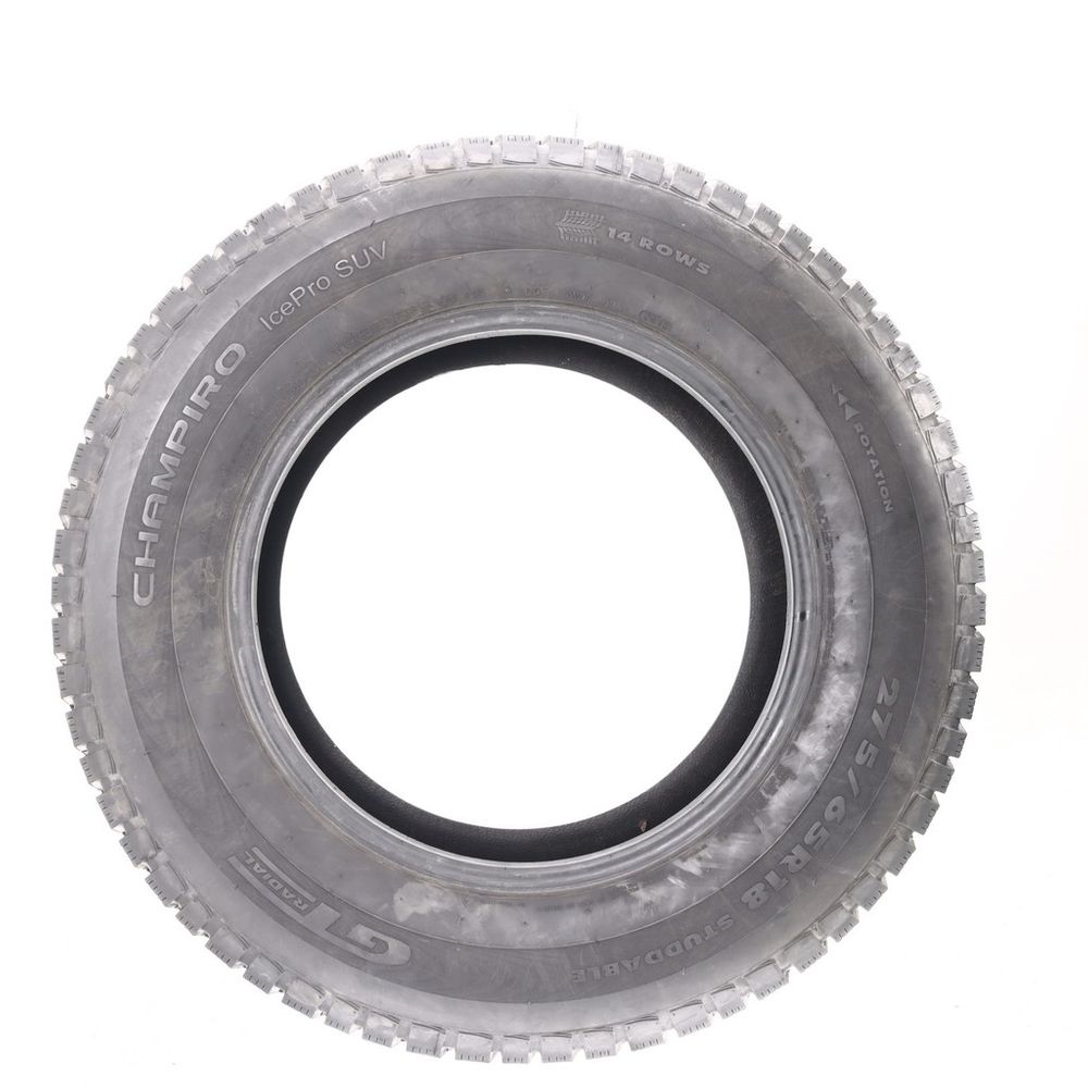 Set of (2) Used 275/65R18 GT Radial Champiro IcePro SUV Staddable 116T - 10.5/32 - Image 3