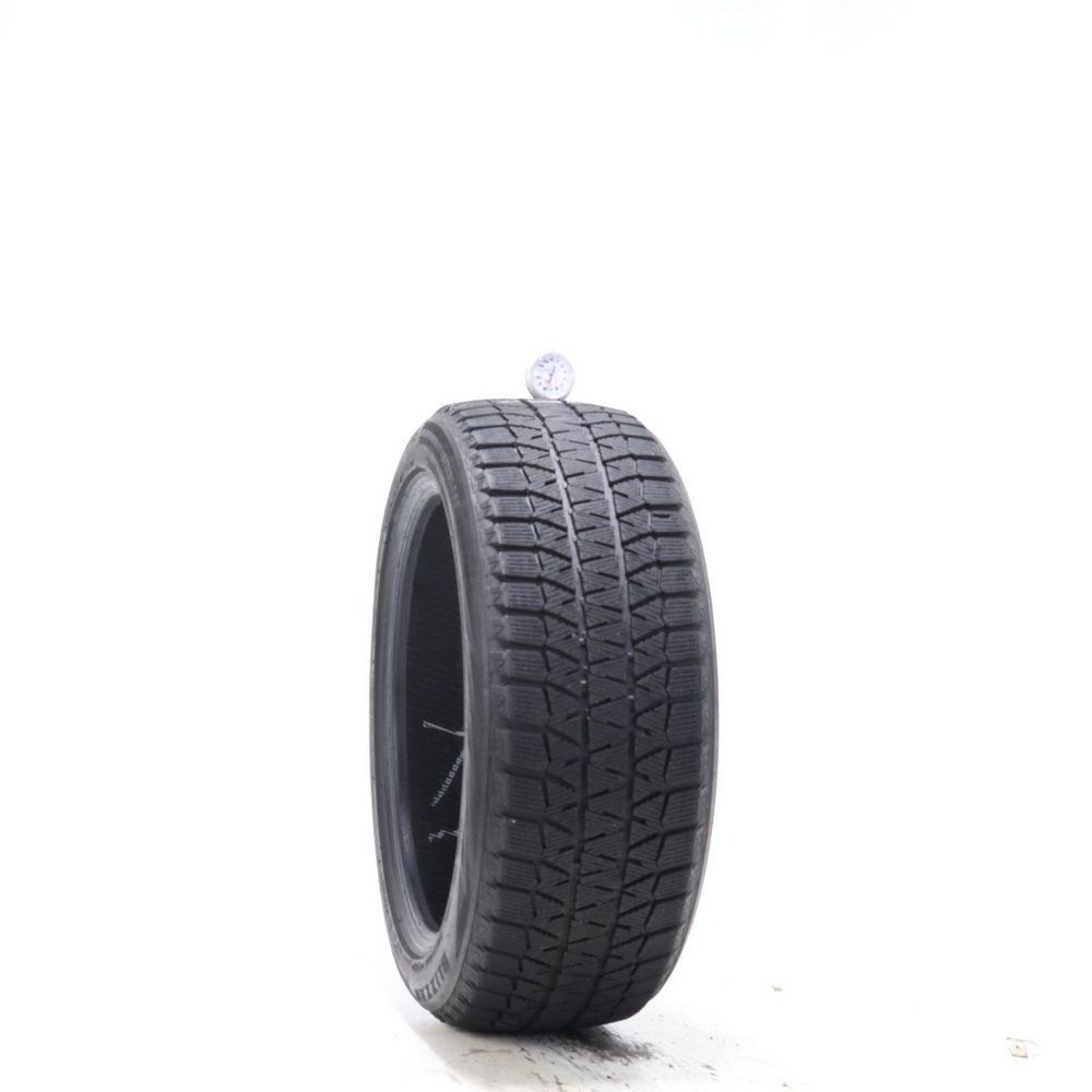 Set of (2) Used 205/50R17 Bridgestone Blizzak WS80 93H - 7.5-9/32 - Image 1