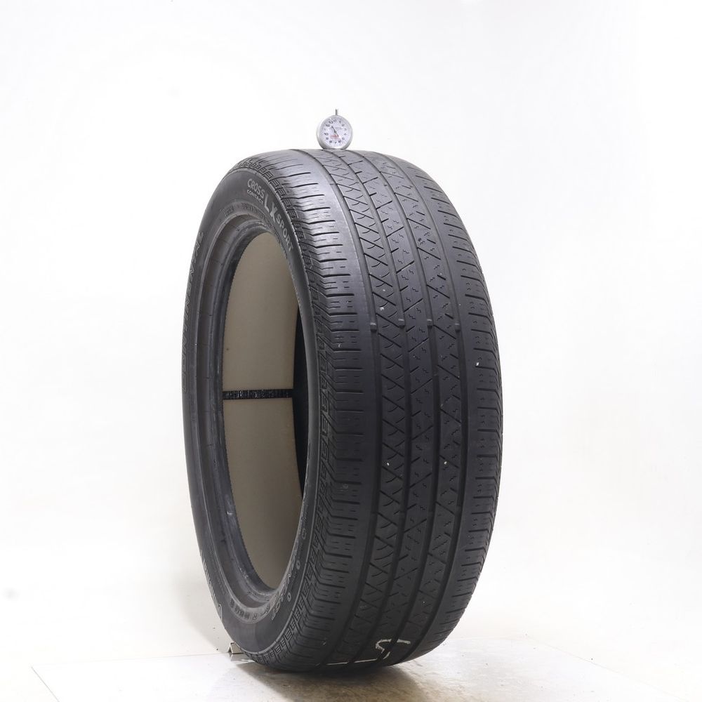 Set of (4) Used 245/50R20 Continental CrossContact LX Sport ContiSilent 102V - 5.5-7/32 - Image 1