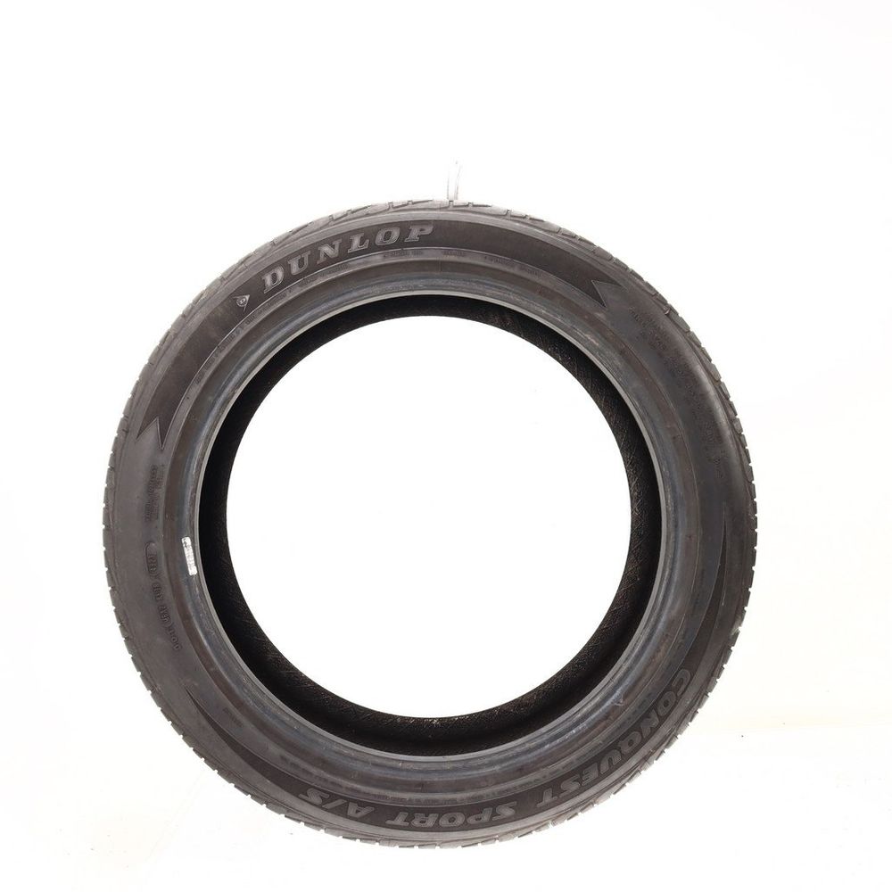 Set of (2) Used 245/45R19 Dunlop Conquest sport A/S 98W - 7.5-9/32 - Image 3