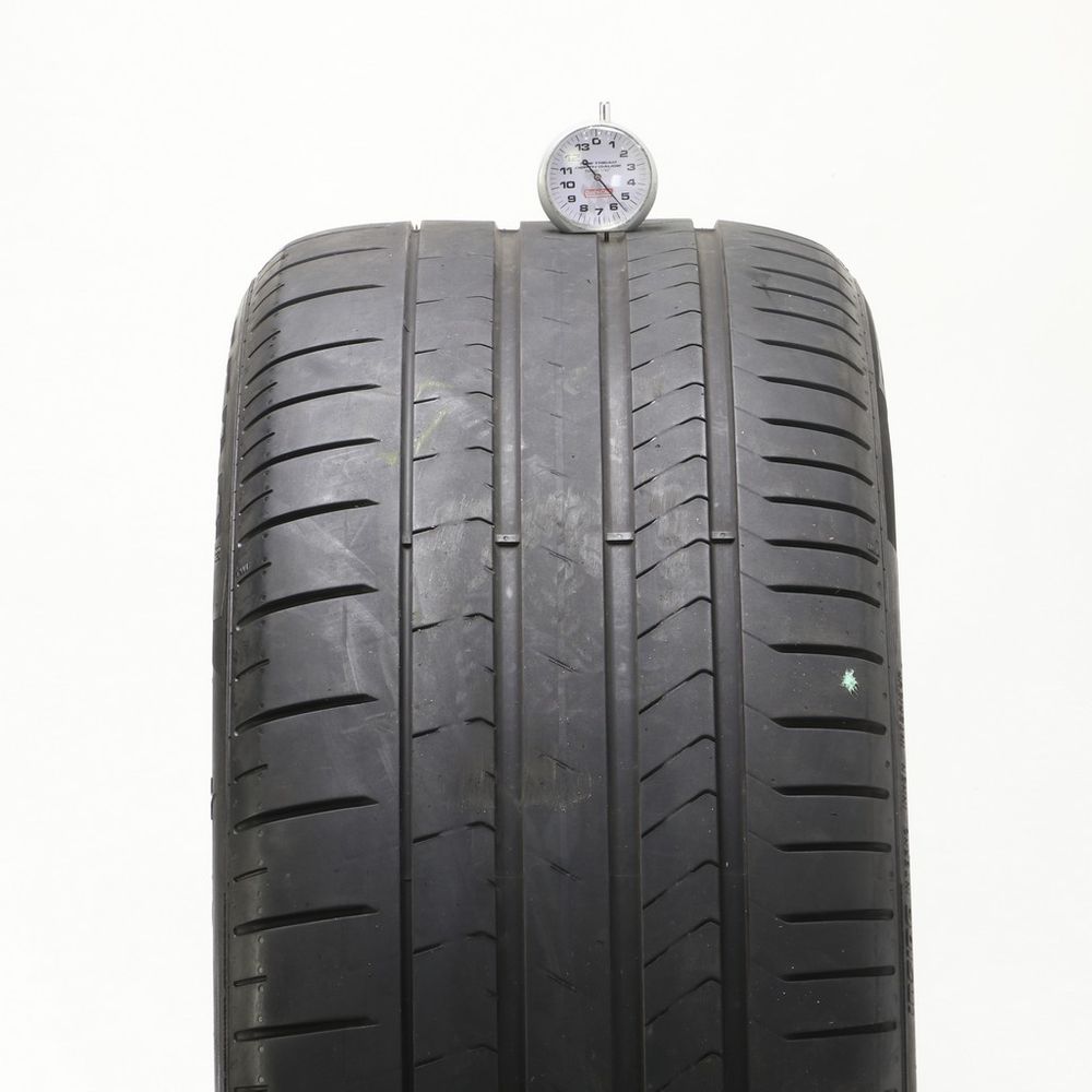 Set of (4) Used 285/35R21 Pirelli P Zero PZ4 Seal Inside 105Y - 5.5-7/32 - Image 2