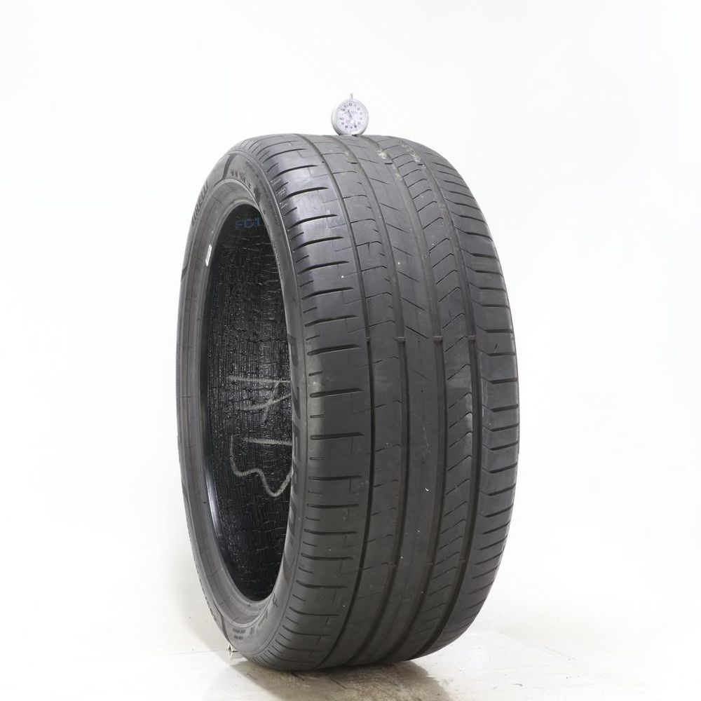 Set of (4) Used 285/35R21 Pirelli P Zero PZ4 Seal Inside 105Y - 5.5-7/32 - Image 4