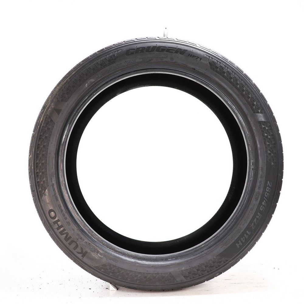 Set of (2) Used 285/45R22 Kumho Crugen HP71 114H - 6-6.5/32 - Image 6