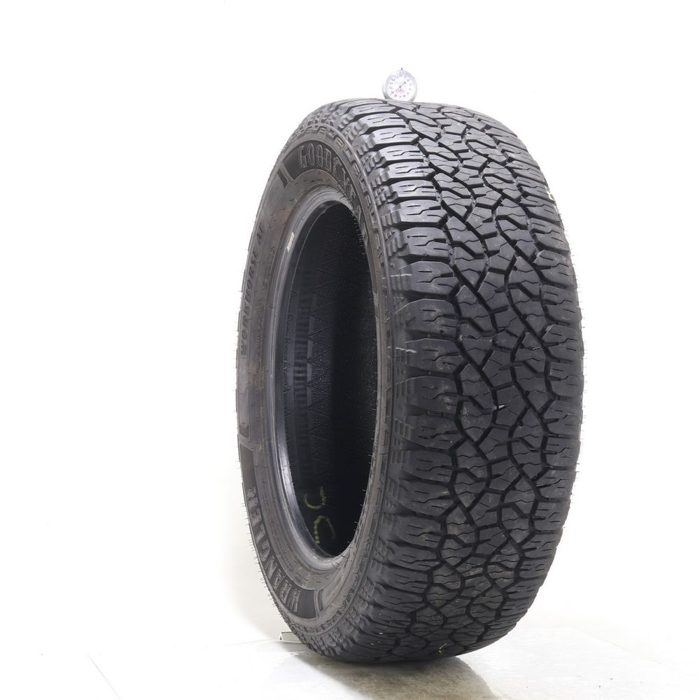 Set of (2) Used 275/55R20 Goodyear Wrangler Workhorse AT 113T - 8.5/32 - Image 1
