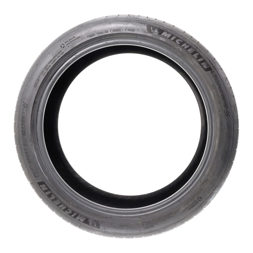 Used 245/40ZR19 Michelin Pilot Sport All Season 4 98Y - 7/32 - Image 3