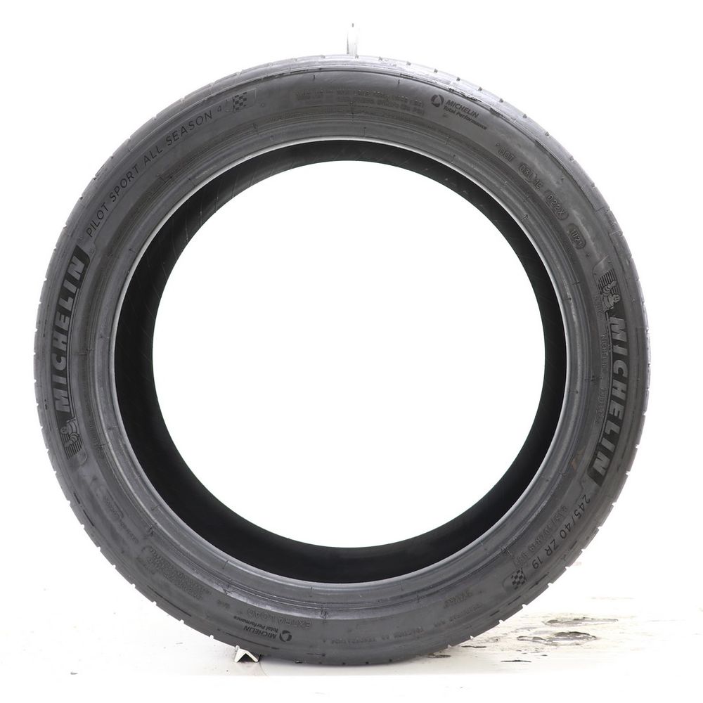 Set of (2) Used 245/40ZR19 Michelin Pilot Sport All Season 4 98Y - 6.5-7/32 - Image 4