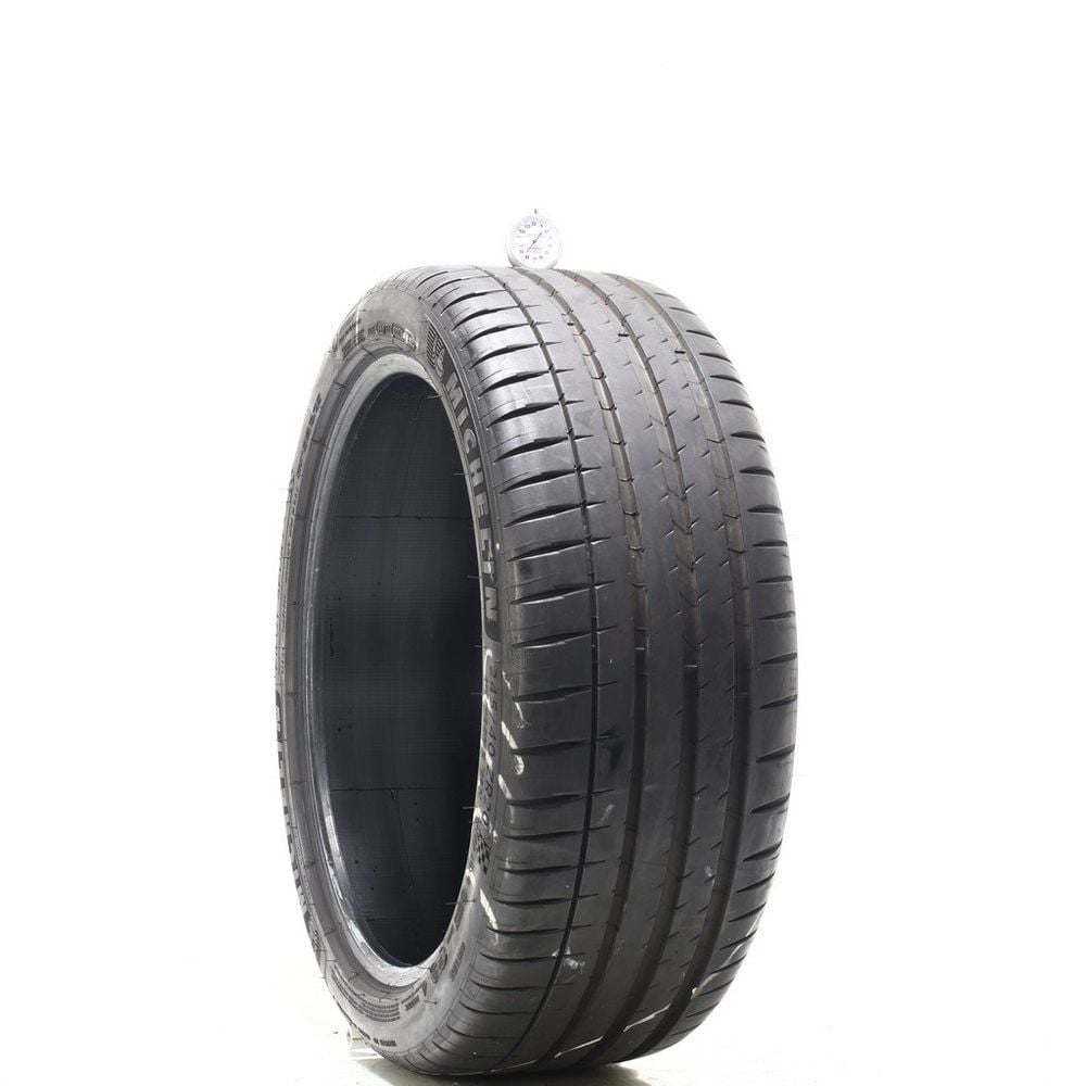 Set of (2) Used 245/40ZR20 Michelin Pilot Sport 4 S 99Y - 8.5/32 - Image 1