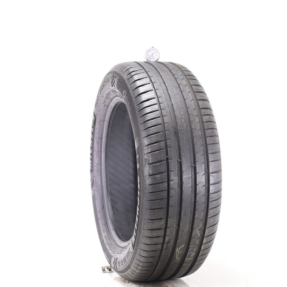 Used 255/55R19 Michelin Pilot Sport 4 SUV 111Y - 8.5/32 - Image 1