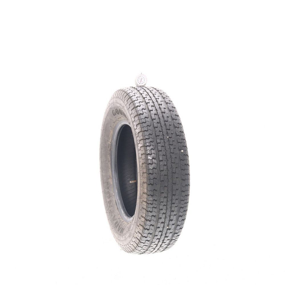 Set of (2) Used ST 205/75R15 Goodyear Marathon 101/97L C - 7.5/32 - Image 1
