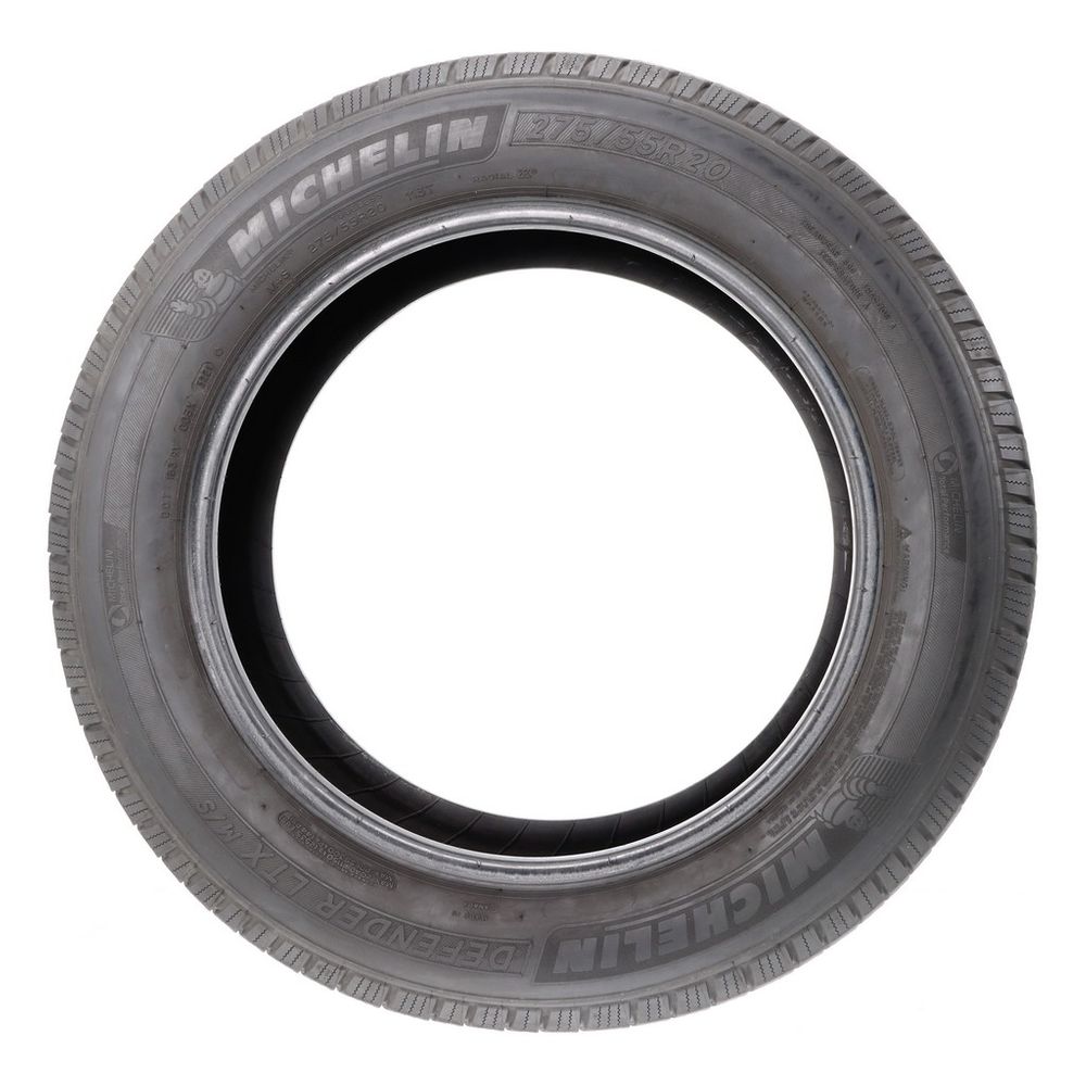 Set of (2) Used 275/55R20 Michelin Defender LTX MS 113T - 7-7.5/32 - Image 3